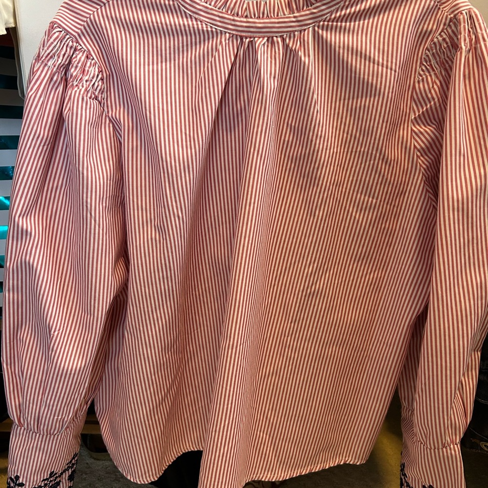 Striped Pink Blouse